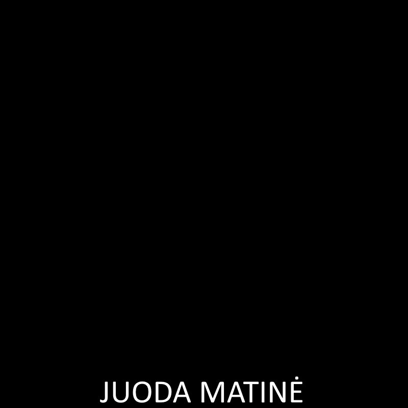 Juoda matinė